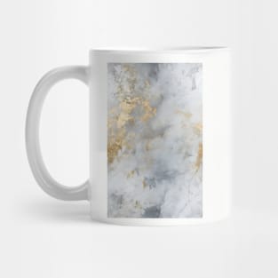 Abstract Golden Marble Texture Mug